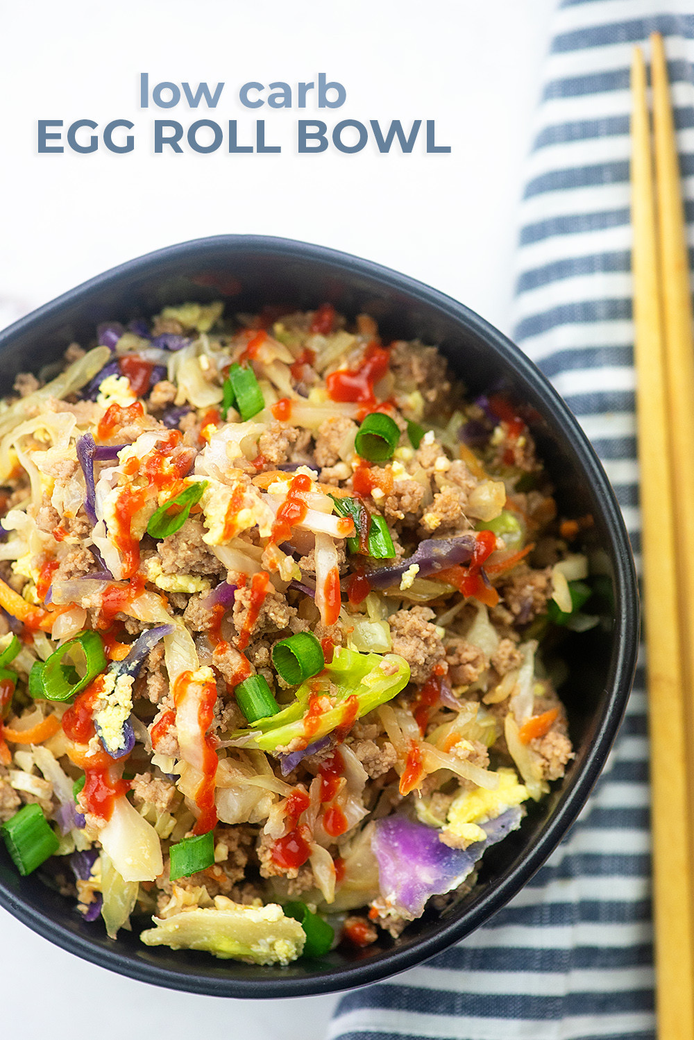 Low Carb Keto Egg Roll In A Bowl
 Keto Egg Roll in a Bowl Recipe better than take out