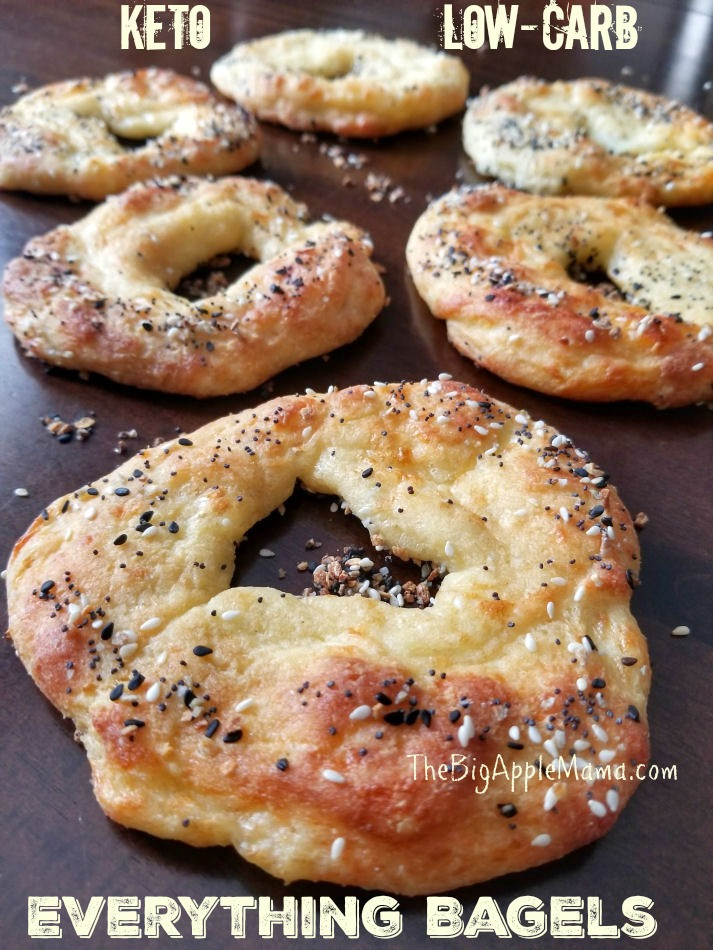 Low Carb Keto Everything Bagels
 Keto Low Carb Everything Bagels The Big Apple Mama
