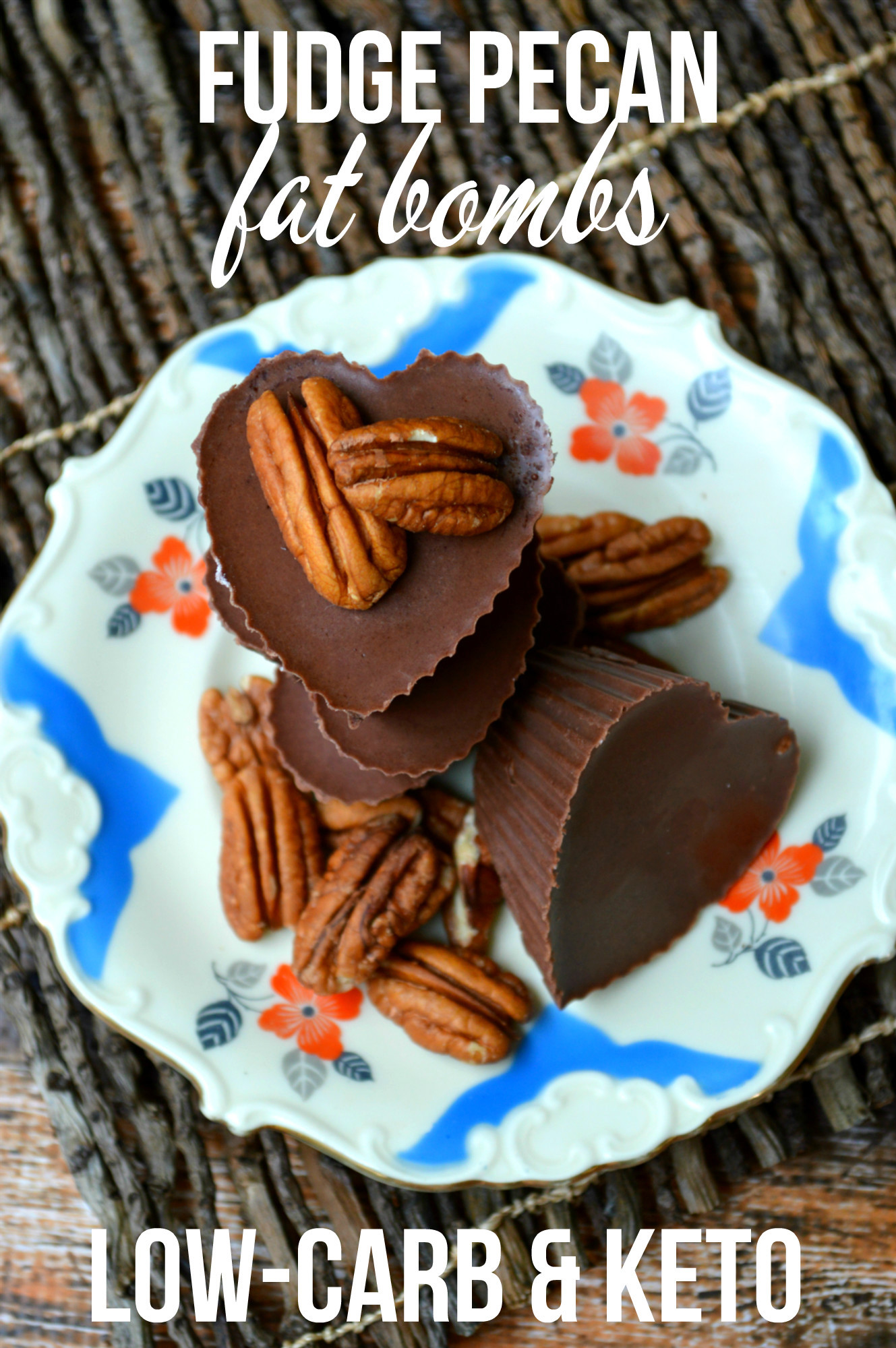 Low Carb Keto Fat Boms
 Keto Pecan Fudge Fat Bombs