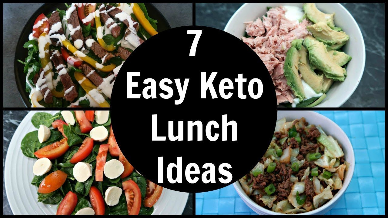 Low Carb Keto Lunch
 7 Quick Keto Lunch Ideas