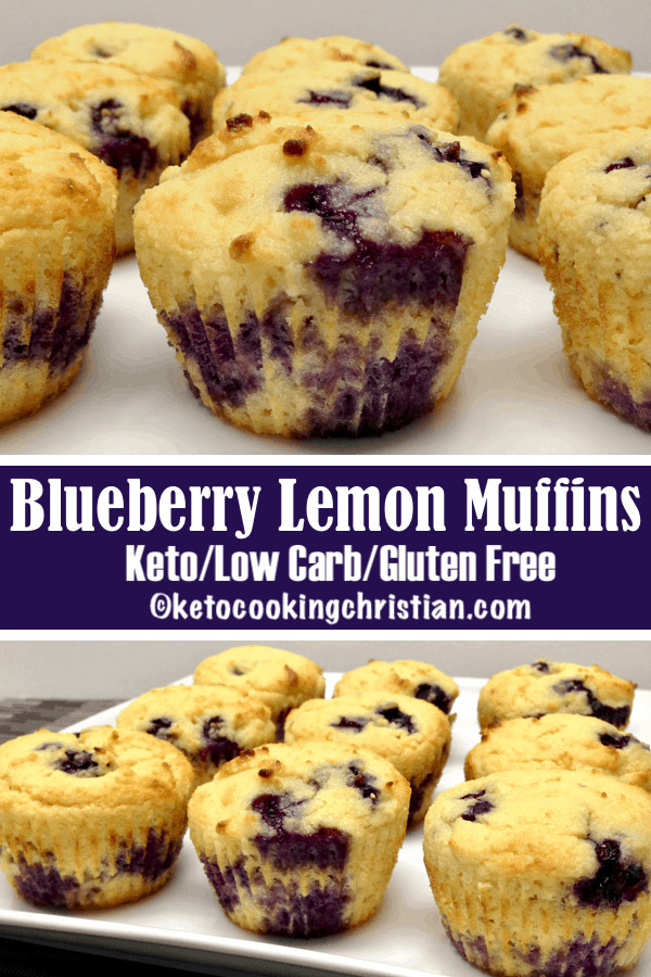 Low Carb Keto Muffins
 Blueberry Muffins Keto Low Carb & Gluten Free Keto