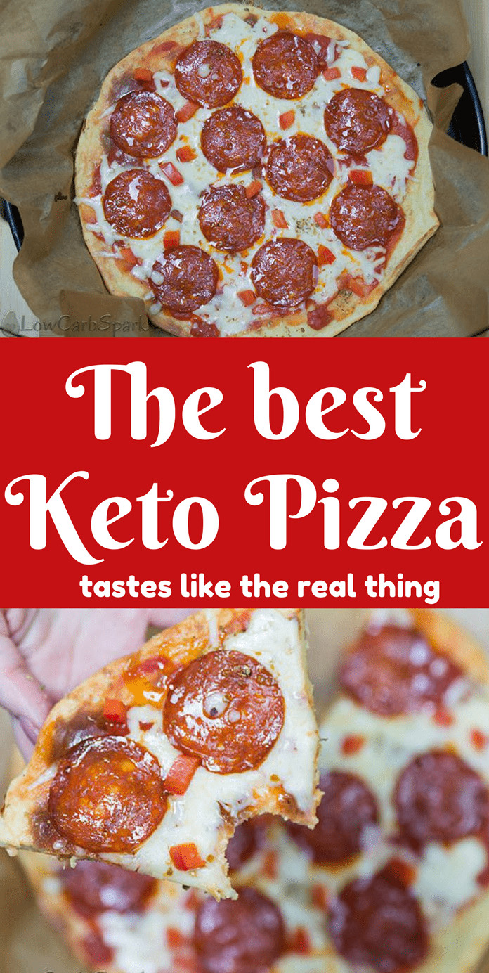 Low Carb Keto Pizza
 The Best Keto Pizza with Keto Fathead Dough Crust Low