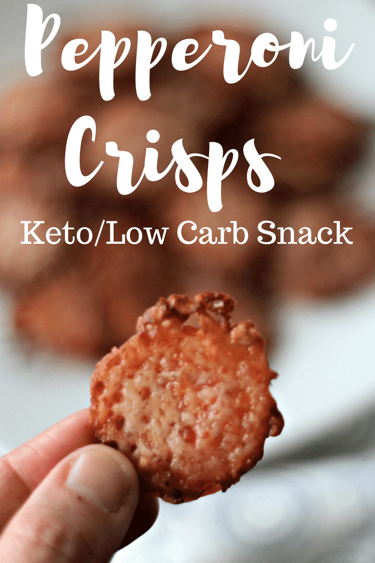 Low Carb Keto Snacks Easy
 Keto Pepperoni Chips Easy Snack Idea Low Carb