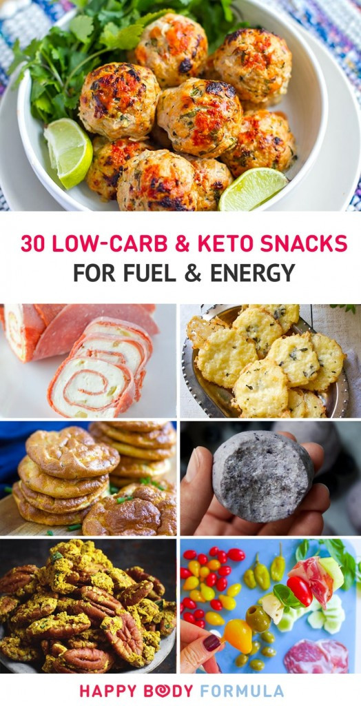 Low Carb Keto Snacks
 30 Low Carb & Keto Snacks For Fuel & Energy