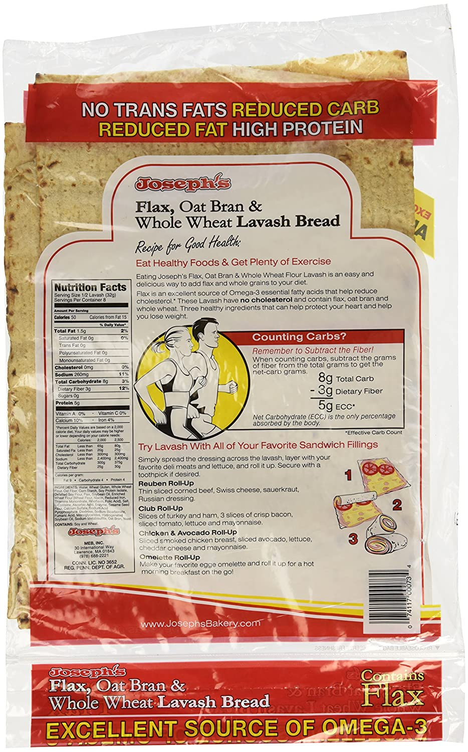 Low Carb Lavash Bread
 Joseph S Lavash Bread Recipes