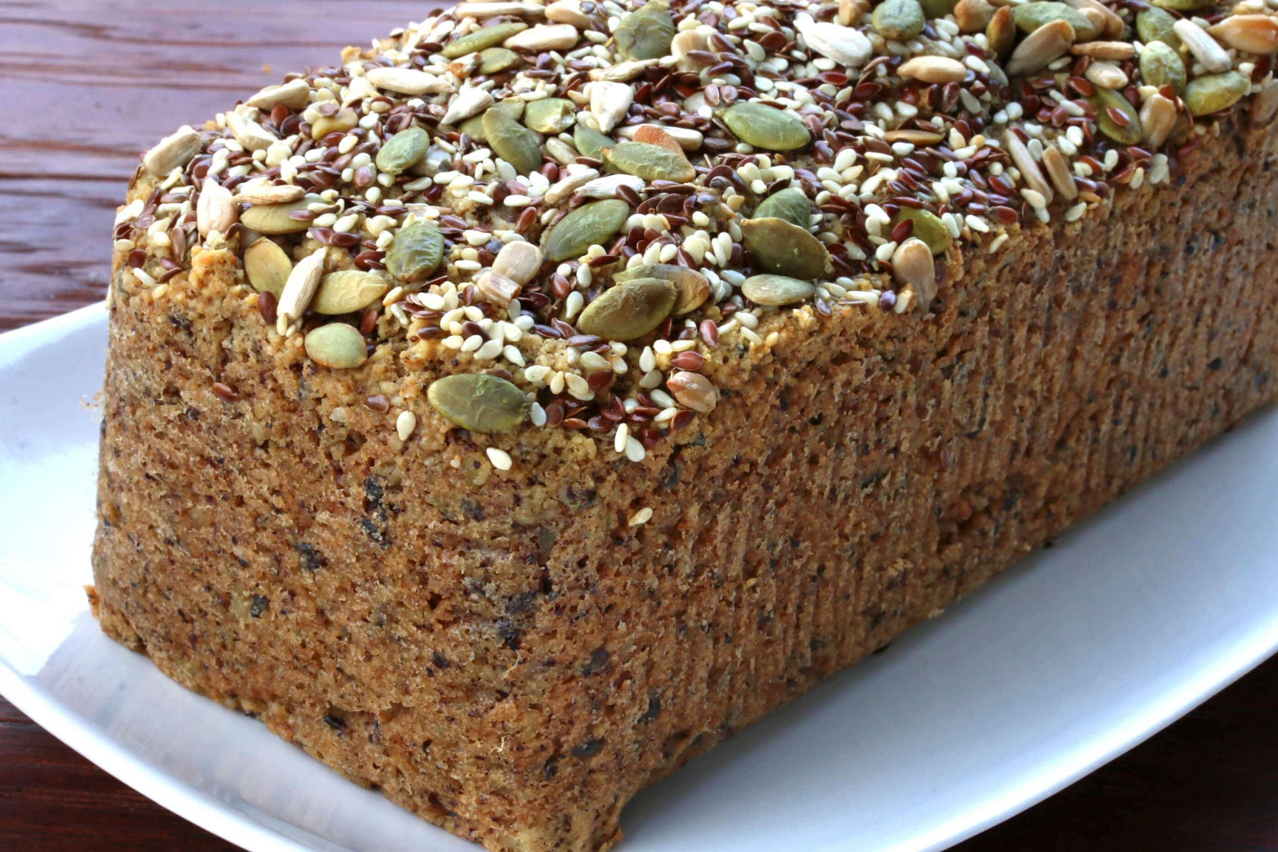 Low Carb Nut Bread
 Low Carb High Protein Nut & Seed Bread Paleo The