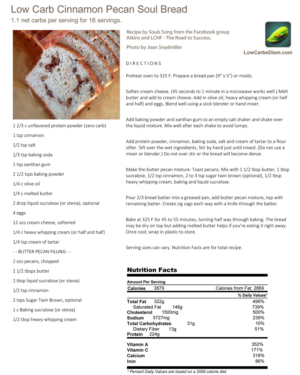 Low Carb Soul Bread Recipes
 Low Carb Soul Bread Recipes