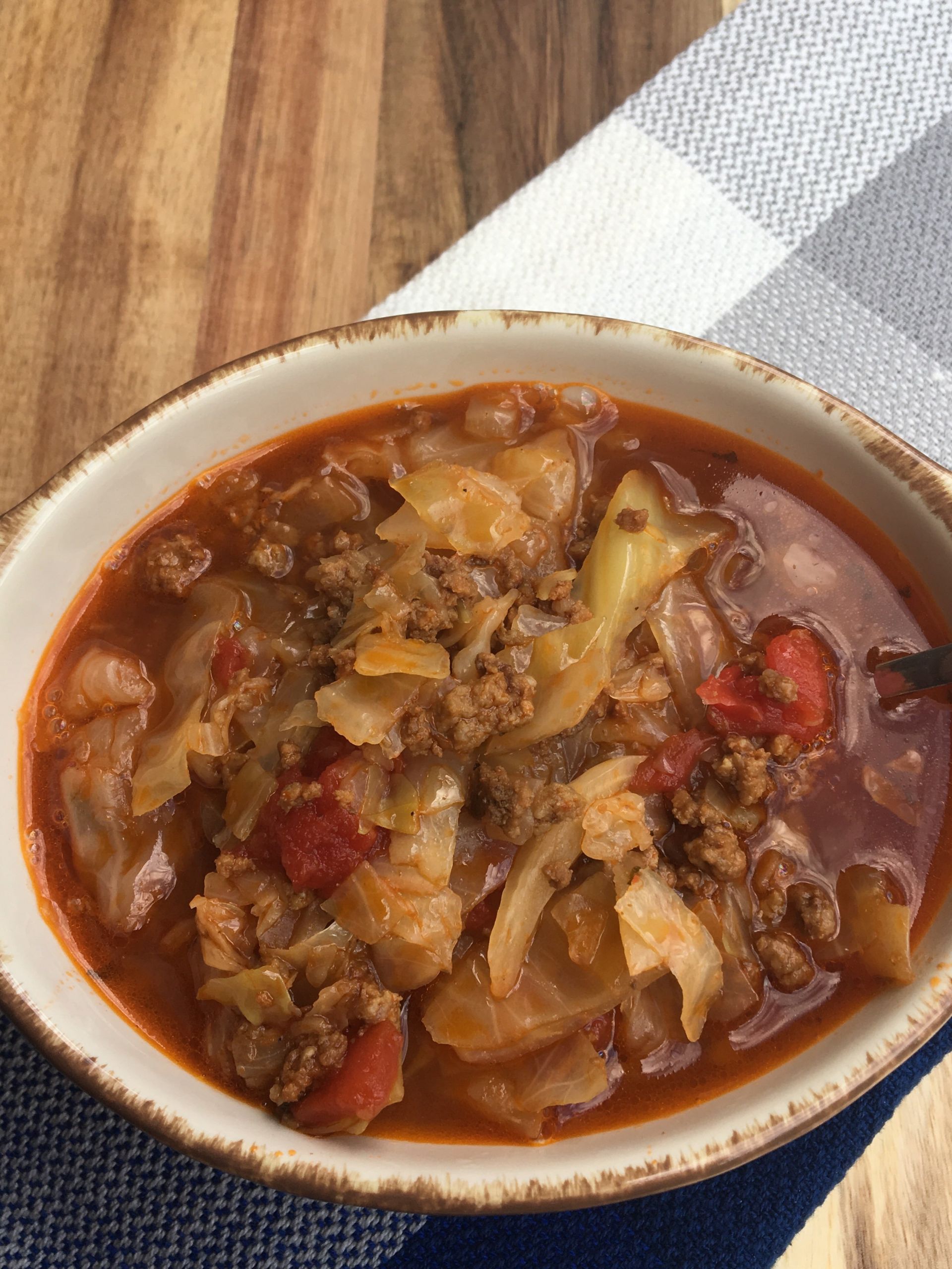 Low Carb Soup In A Crock Pot Keto
 Keto Low Carb Unstuffed Cabbage Roll Soup Instant Pot or