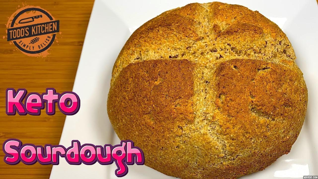 Low Carb Sourdough Bread
 Keto Sourdough Bread recipe Low Carb Gluten free 4K