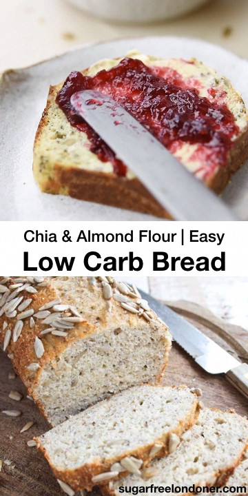 Low Carb Whole Wheat Bread Recipe
 This chia and almond flour low carb bread recipe has a
