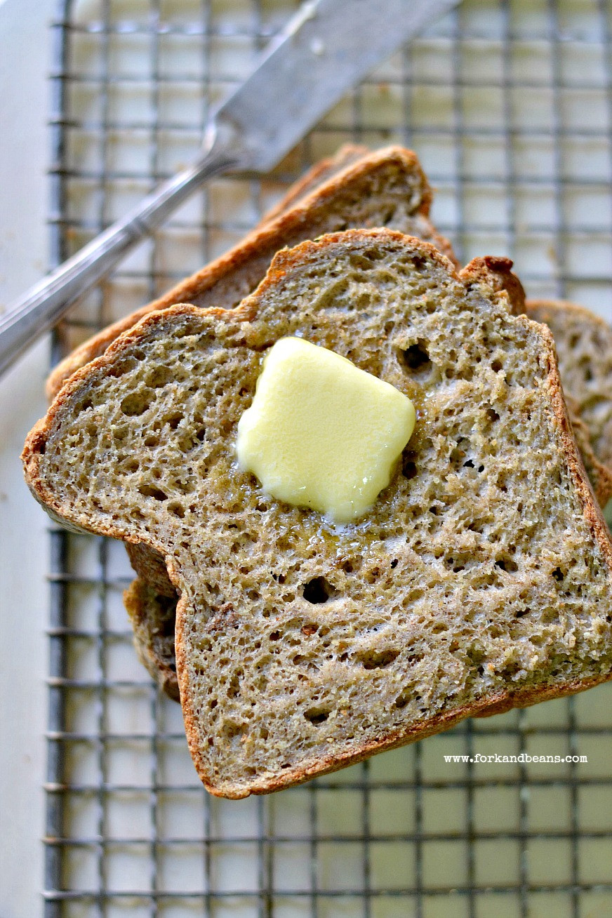 Making Gluten Free Bread
 Gluten Free Vegan Bread Fork and Beans