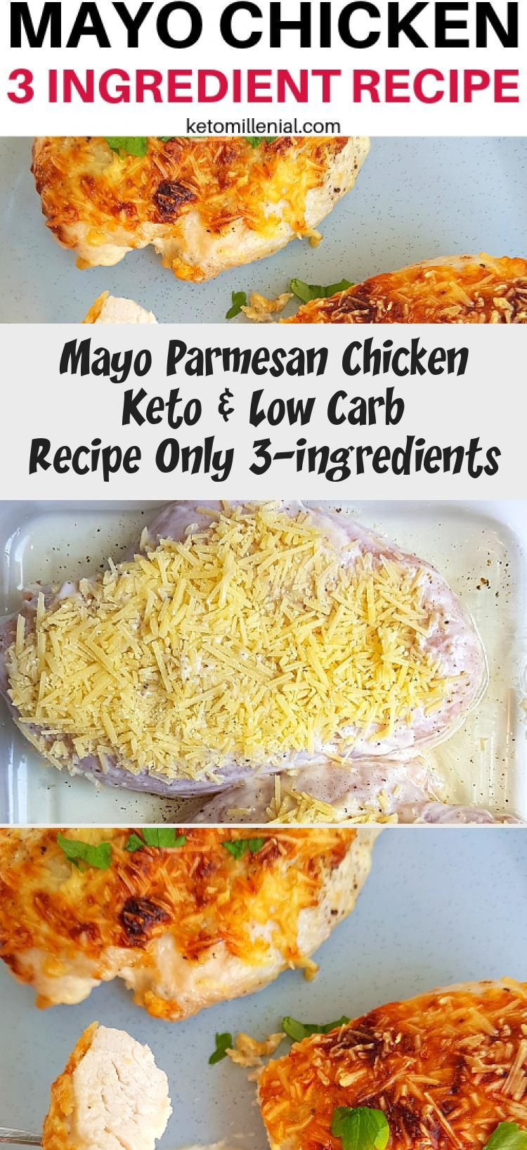 Mayo Parmesan Chicken Keto
 Best ever keto mayo chicken parmesan thighs that will