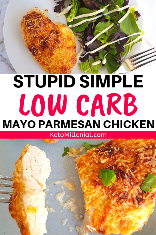Mayo Parmesan Chicken Keto
 Mayo Parmesan Chicken Keto & Low Carb Recipe ly 3