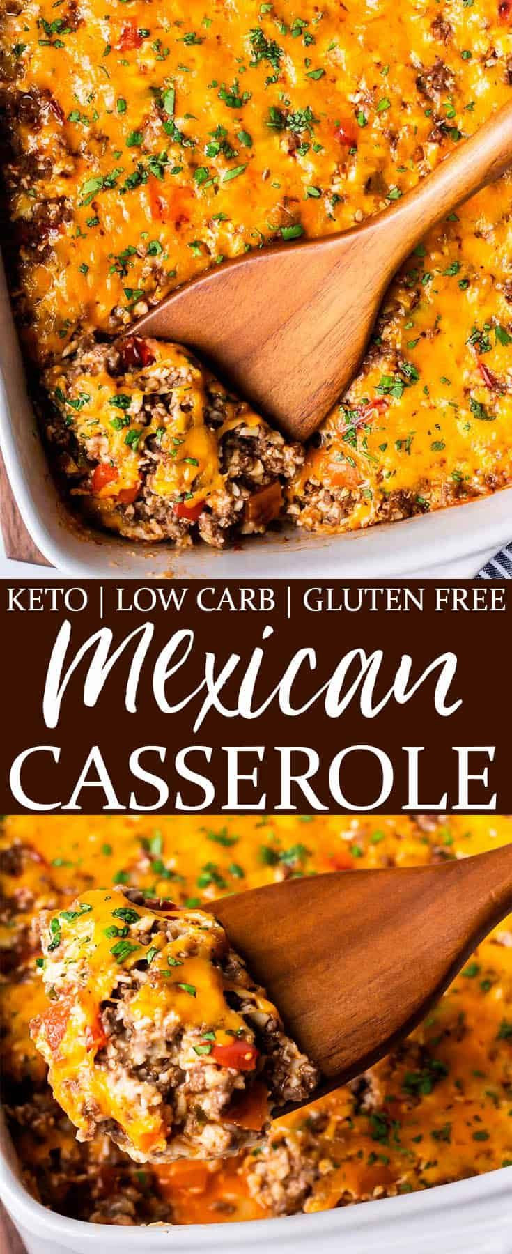 Mexican Casserole With Beef Keto
 Keto Mexican Casserole is a spicy cheesy bination of