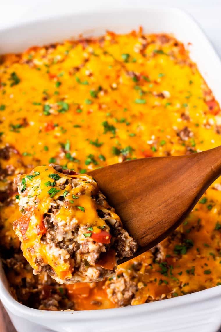 Mexican Casserole With Beef Keto
 Keto Mexican Casserole Delicious Little Bites