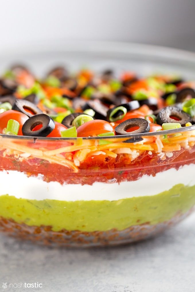 Mexican Keto Appetizers
 BEST Keto 7 Layer Dip Healthy & Low Carb