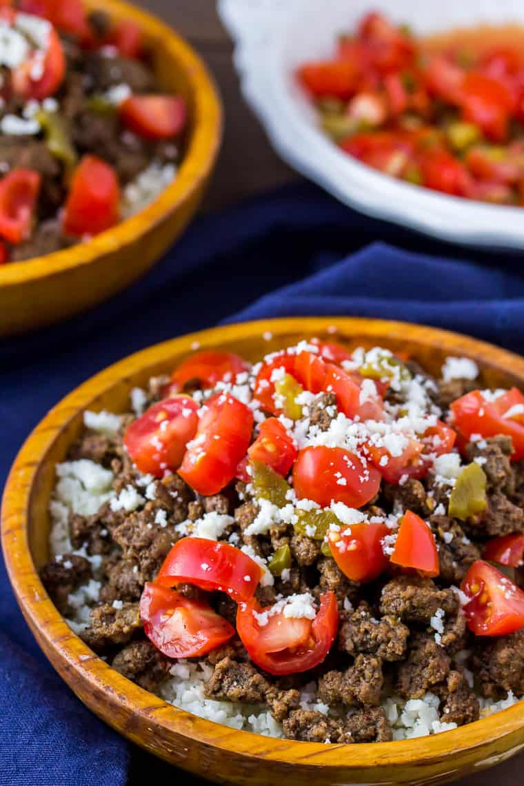 Mexican Keto Bowl
 Keto Mexican Beef Bowls Delicious Little Bites