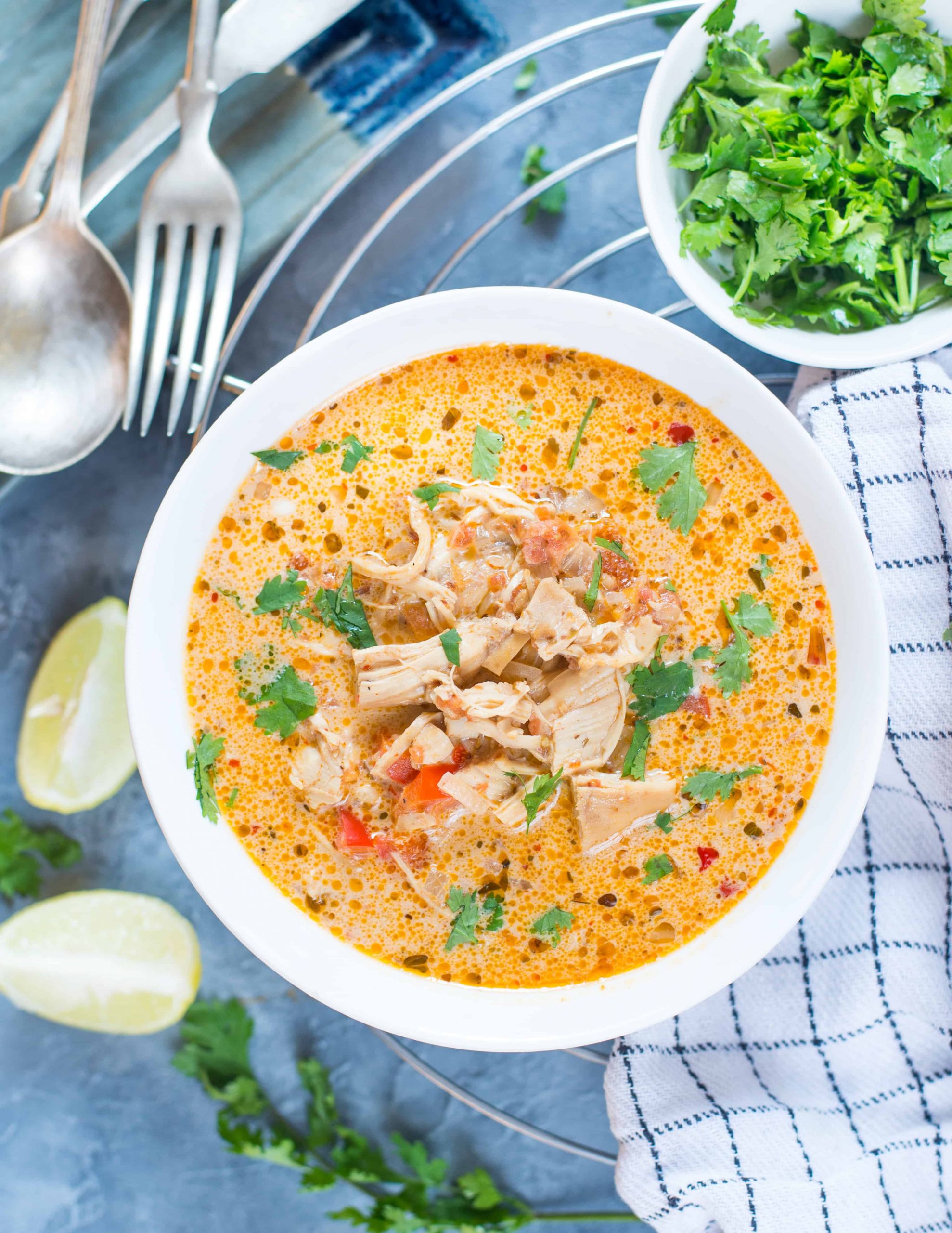 Mexican Keto Chicken
 keto mexican chicken soup