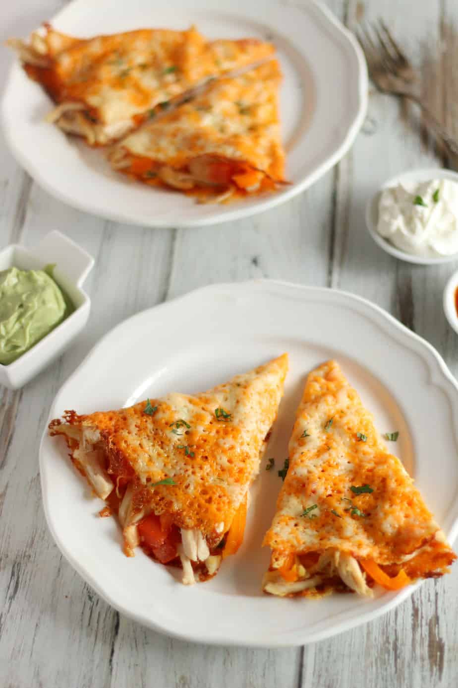 Mexican Keto Chicken
 Keto Chicken Quesadilla