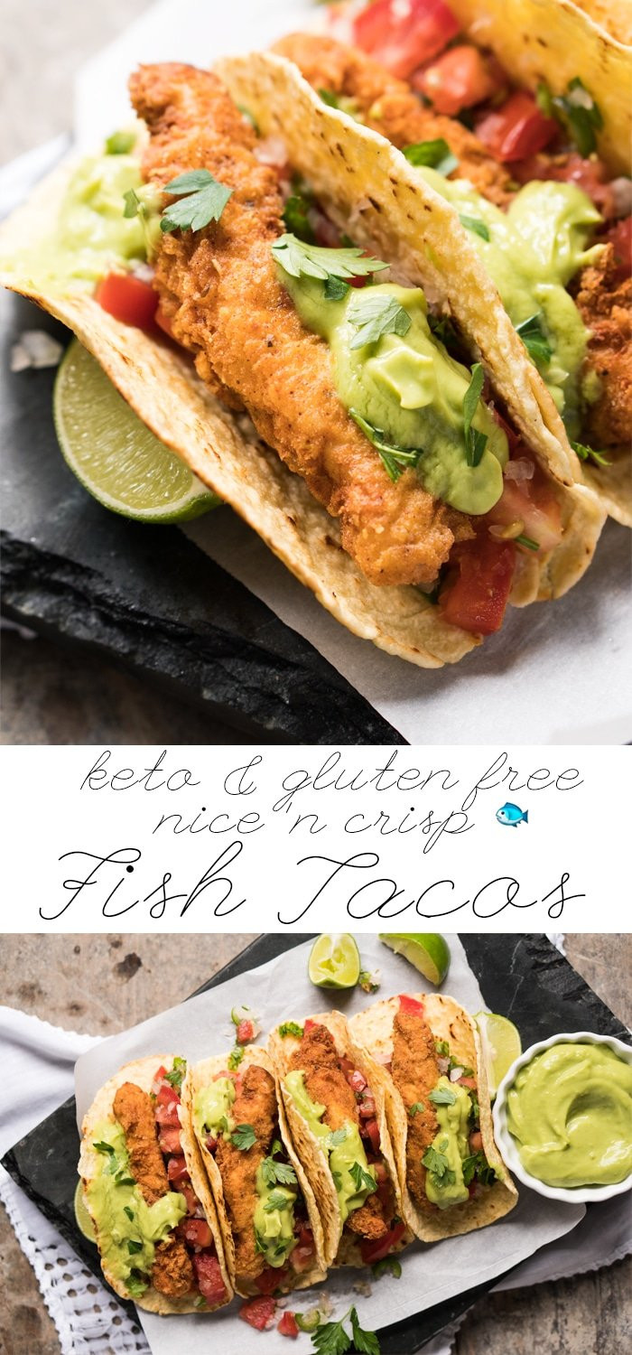 Mexican Keto Low Carb Gluten Free Low Carb & Keto Fish Tacos
