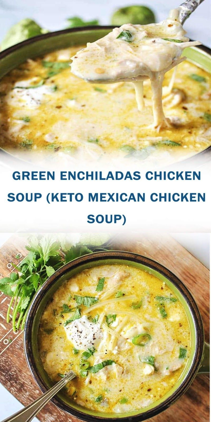 Mexican Keto Recipes Chicken Enchiladas
 GREEN ENCHILADAS CHICKEN SOUP KETO MEXICAN CHICKEN SOUP