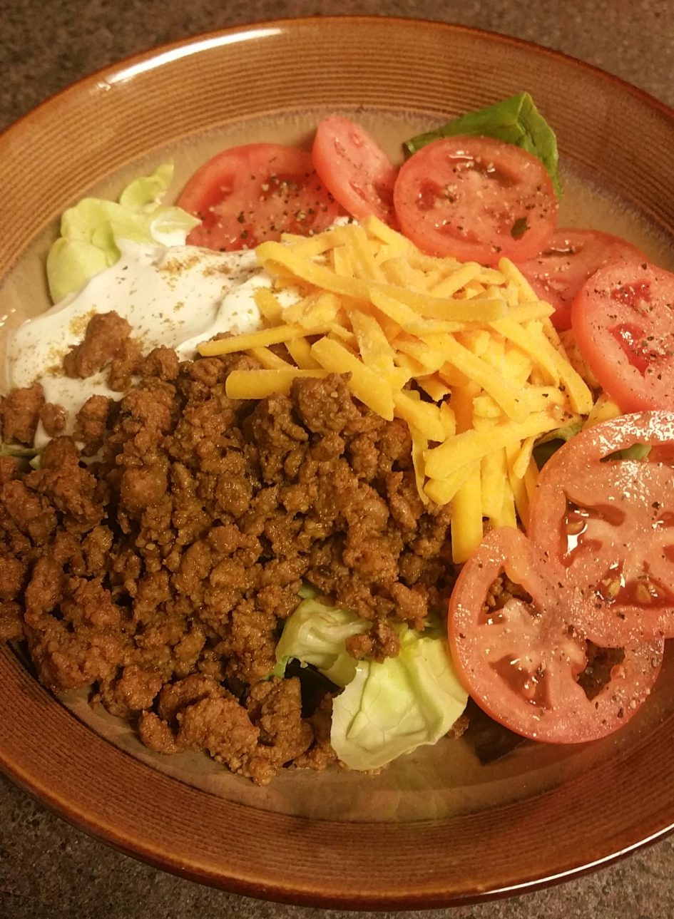 Mexican Keto Salad
 Taco Salad – Keto Plates