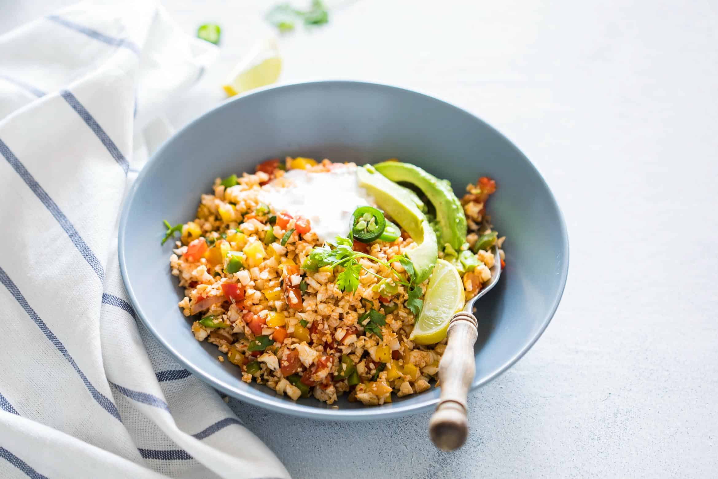 Mexican Keto Side Dishes
 Low Carb Mexican Cauliflower Rice Paleo Vegan Keto