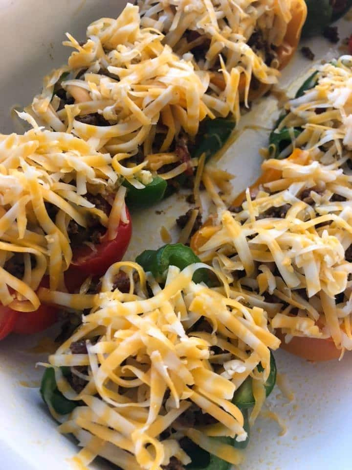 Mexican Keto Stuffed Peppers
 Keto Mexican Stuffed Peppers