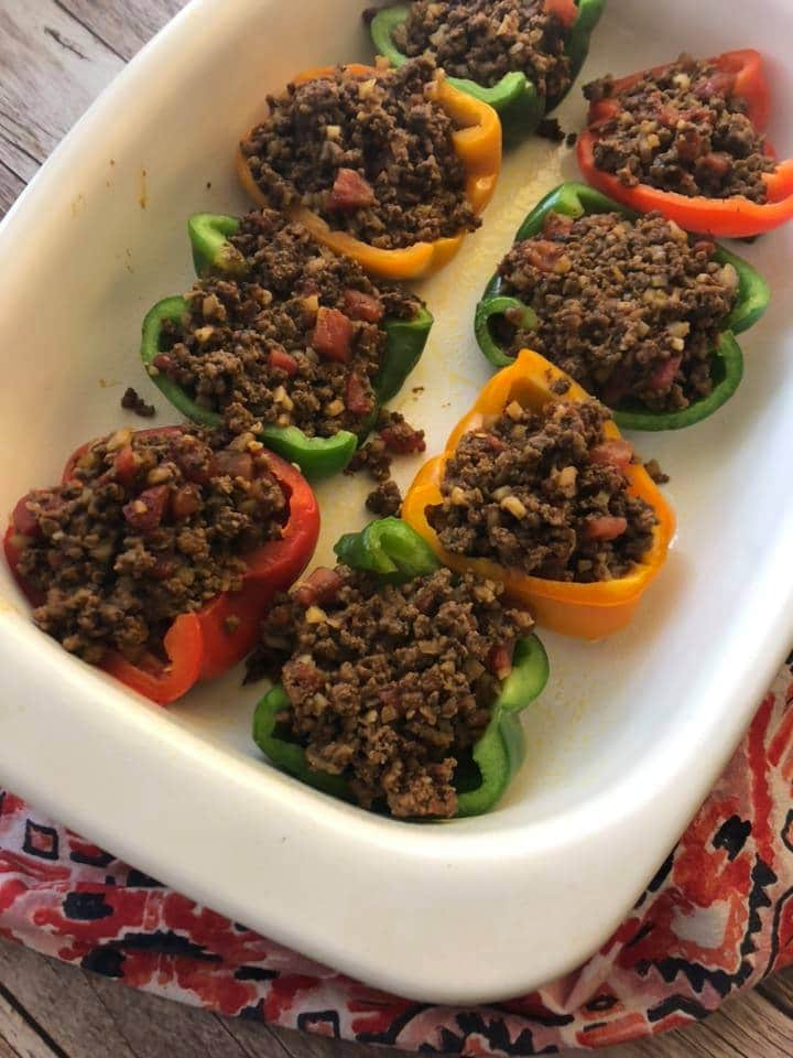 Mexican Keto Stuffed Peppers
 Keto Mexican Stuffed Peppers