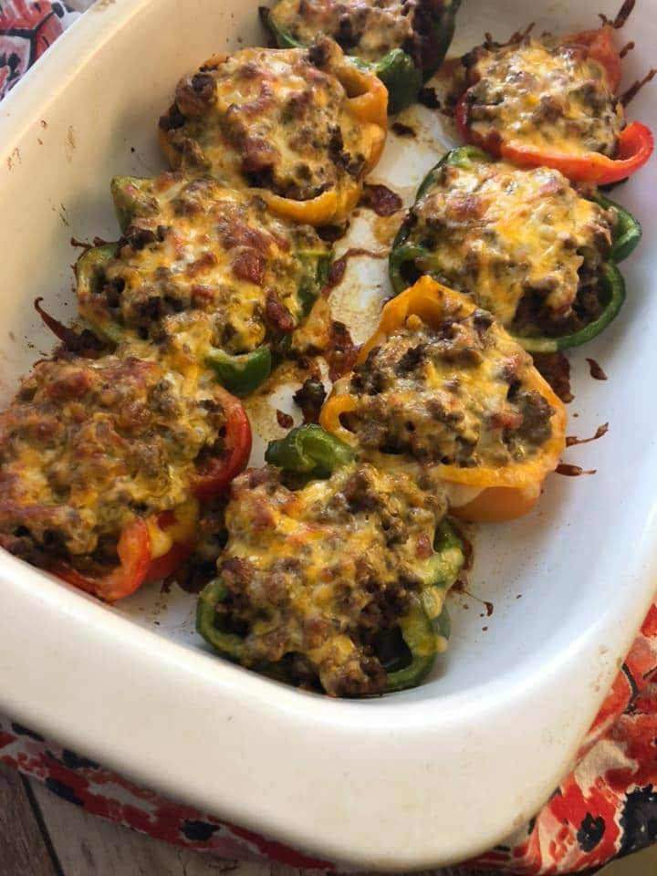 Mexican Keto Stuffed Peppers
 Keto Mexican Stuffed Peppers