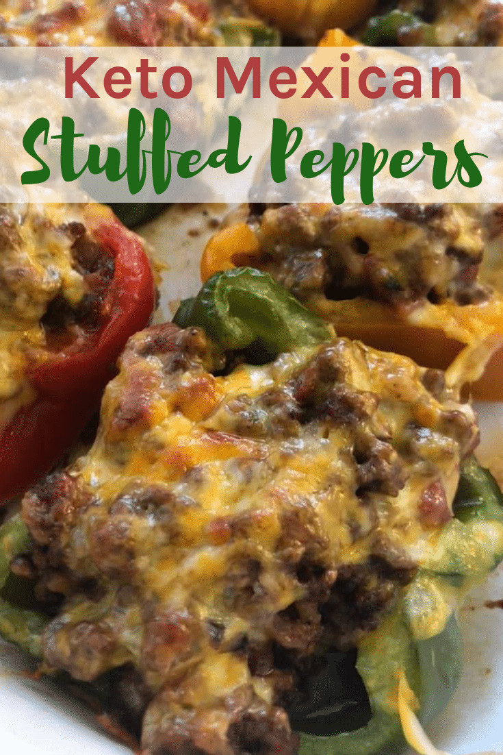 Mexican Keto Stuffed Peppers
 Keto Mexican Stuffed Peppers