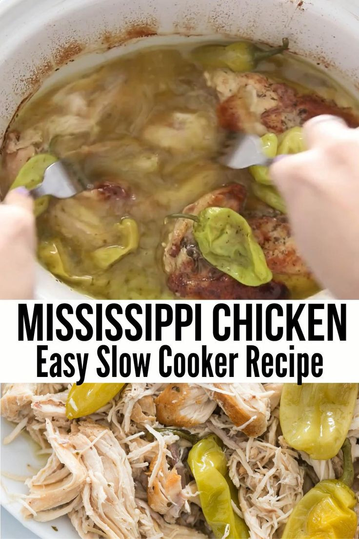 Mississippi Chicken Keto
 Tender Slow Cooker Mississippi Chicken Keto & Low Carb