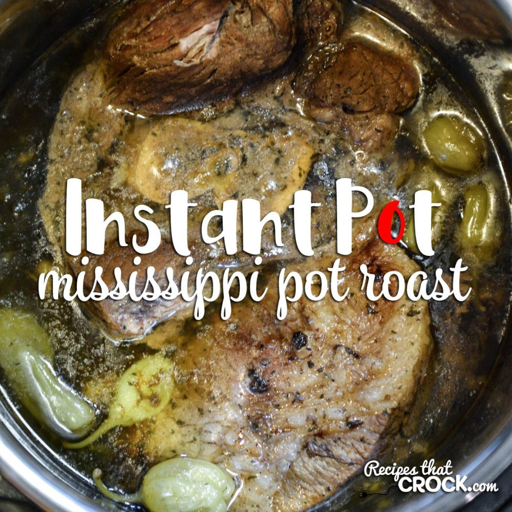 Mississippi Pot Roast Instant Pot Keto
 Keto Mississippi Roast in the Instant Pot Deb