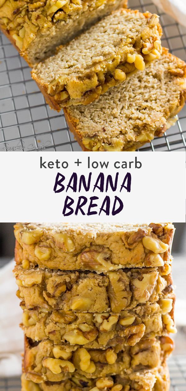 Moist Keto Banana Bread
 Pin on Keto eating