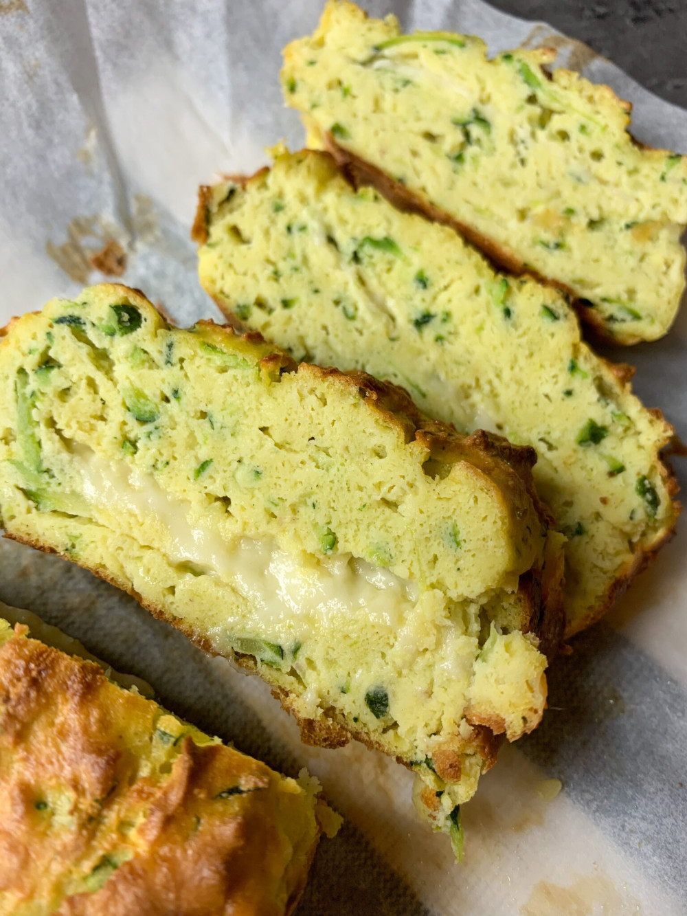 Moist Keto Zucchini Bread
 Cheesy keto zucchini bread