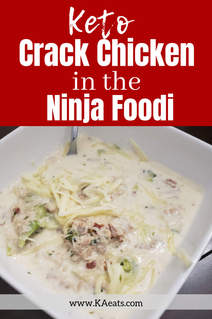 Ninja Foodi Keto Recipes
 Keto Crack Chicken in the Ninja Foodi KA eats