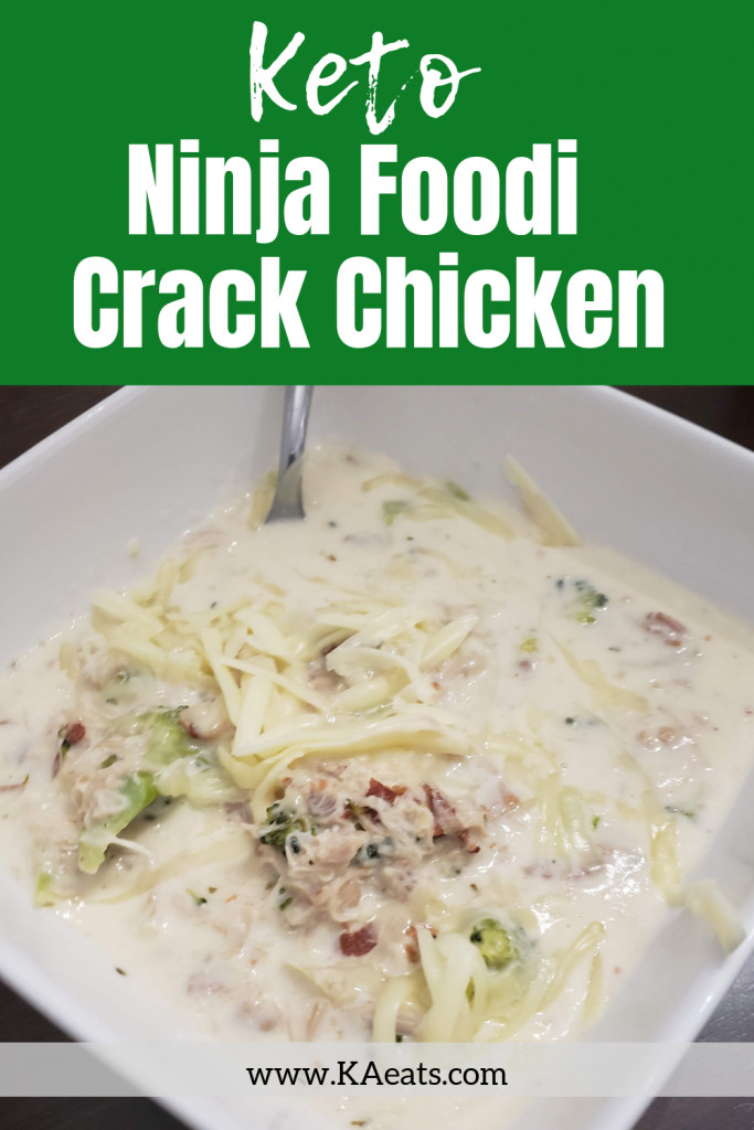 Ninja Foodi Keto Recipes
 Keto Crack Chicken in the Ninja Foodi KA eats