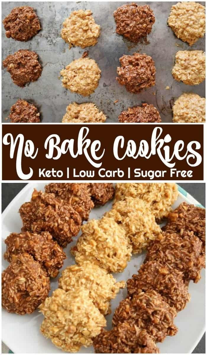 No Bake Keto Dessert
 Keto No Bake Cookies in 5 Minutes 2 Ways & ONLY 2 Carbs