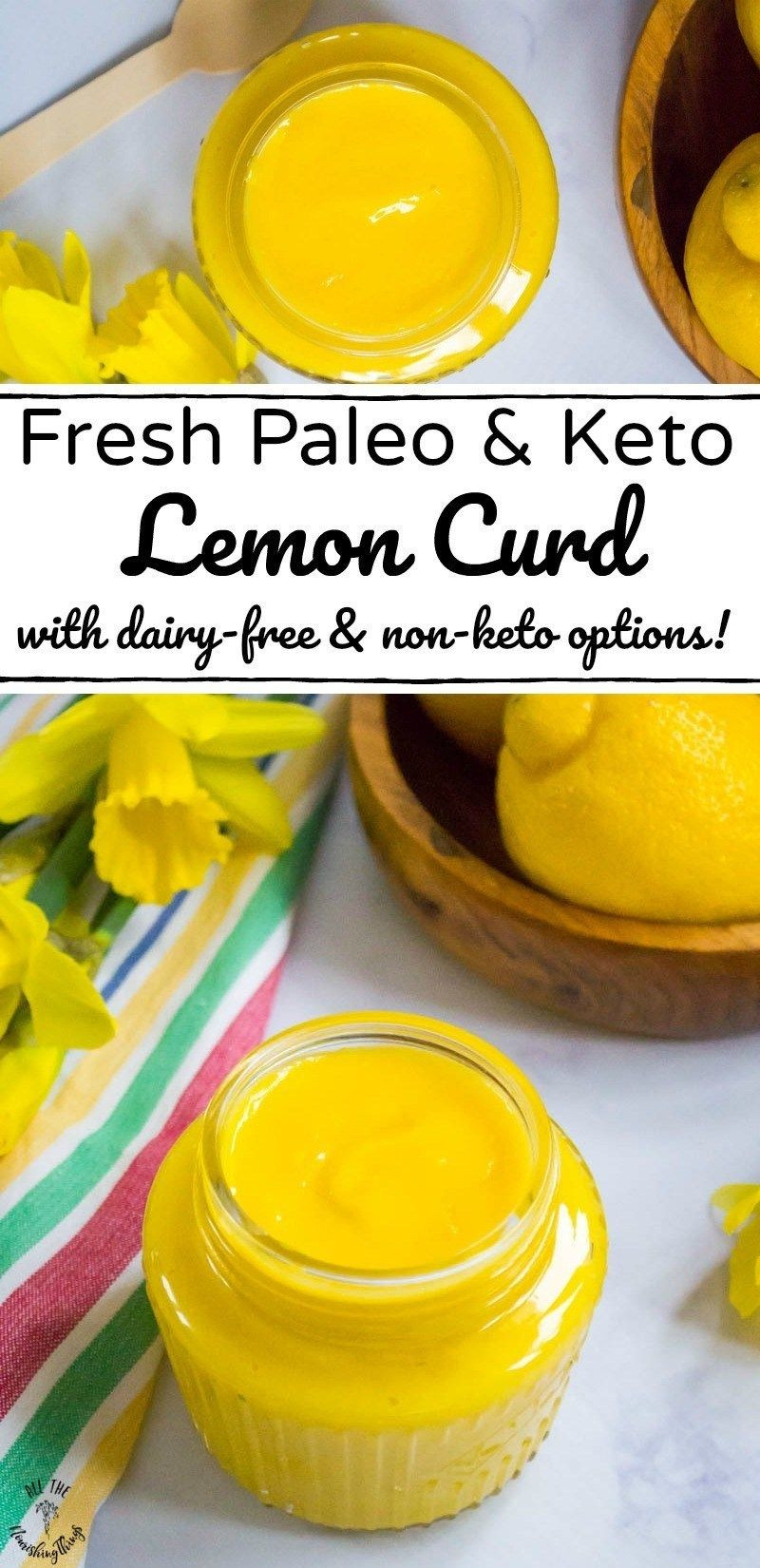 Non Dairy Keto Recipes
 Low Carb Keto Lemon Curd with dairy free & non keto