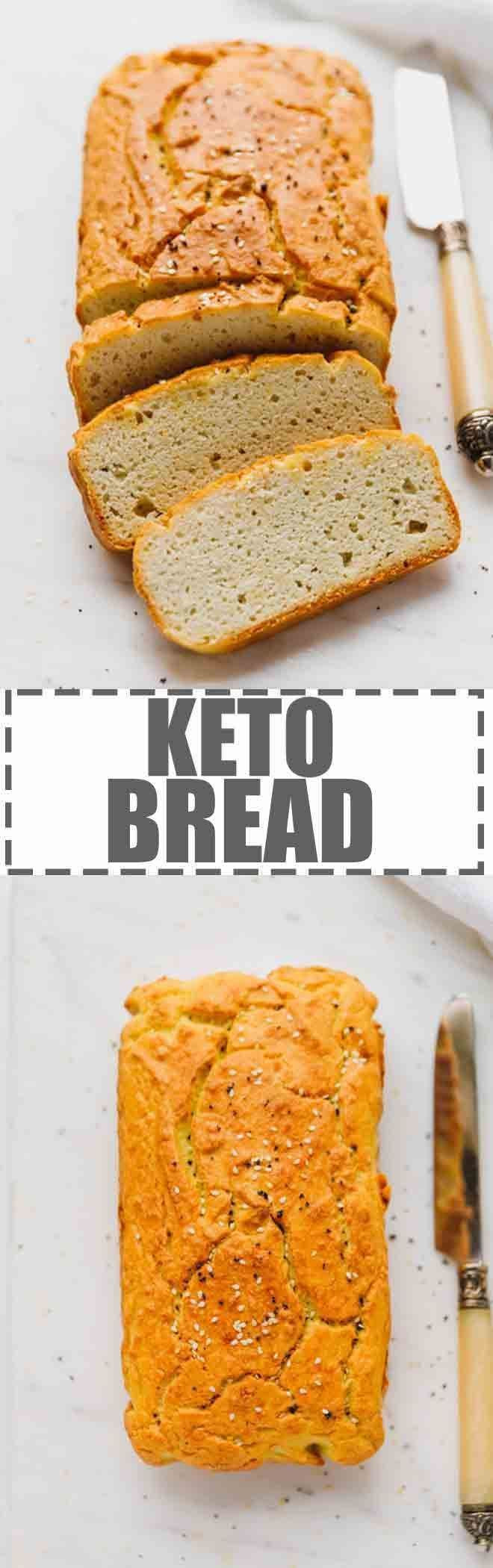 Not Eggy Keto Sandwich Bread
 Keto Bread Loaf low carb non eggy gluten and sugar