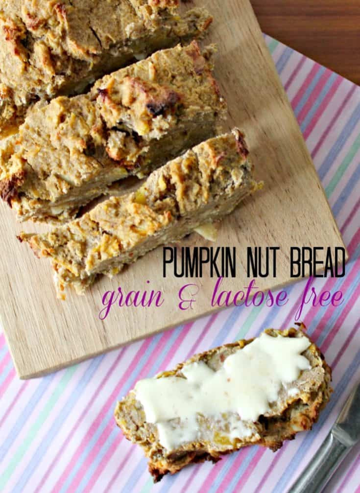 Nut Free Grain Free Bread
 Allergy Friendly Grain Free Pumpkin Nut Bread Recipe