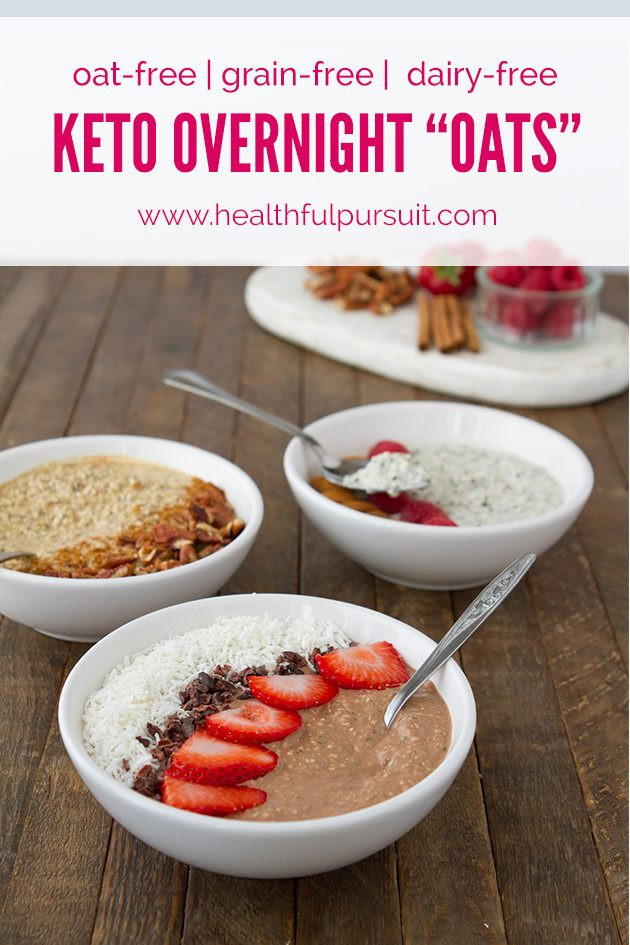 Overnight Oats Healthy Keto
 Keto Overnight "Oats"