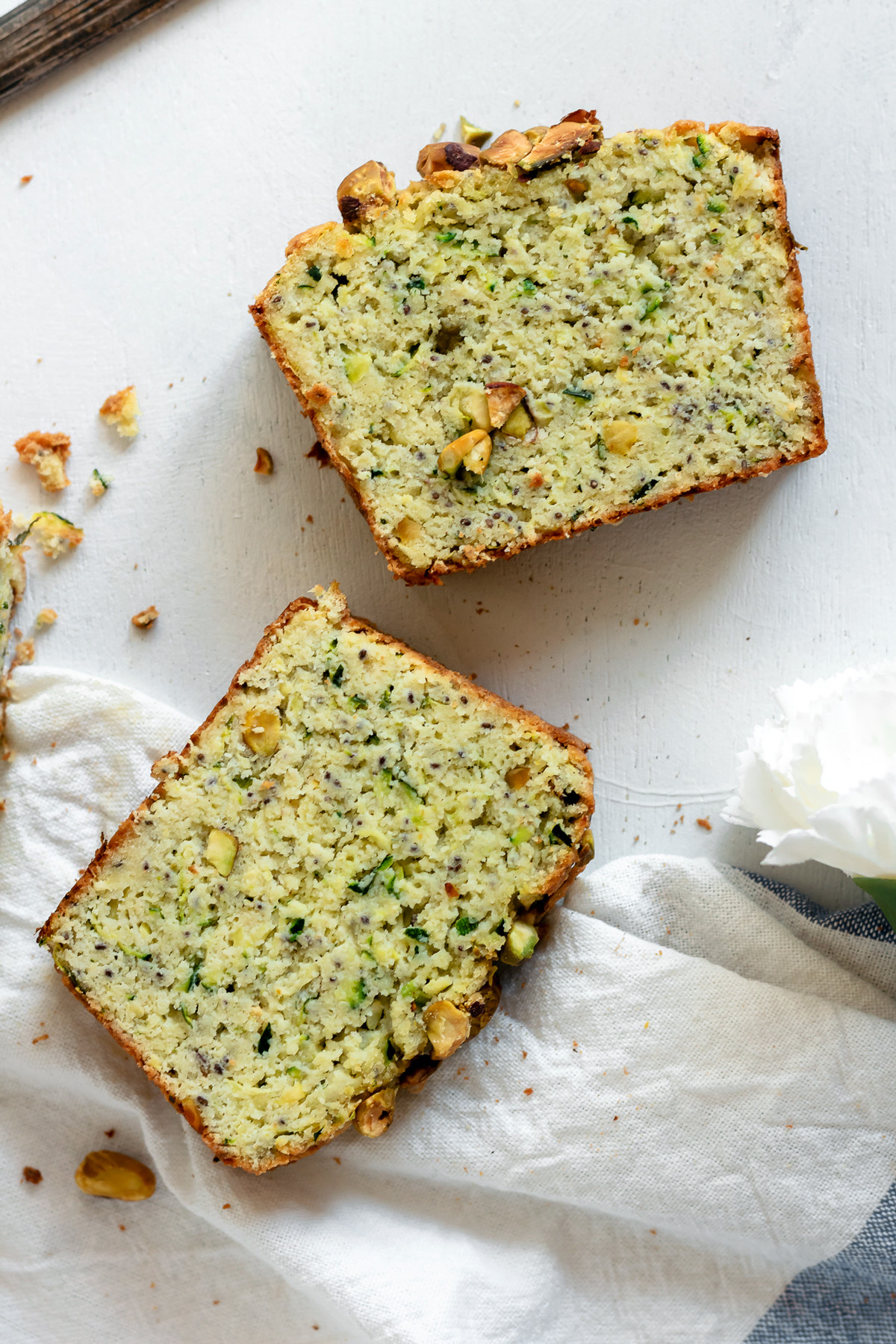 Paleo Grain Free Bread
 Paleo Zucchini Pistachio Bread Gluten Free Grain Free