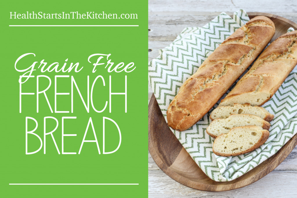 Paleo Grain Free Bread
 Paleo Gluten & Grain Free French Bread