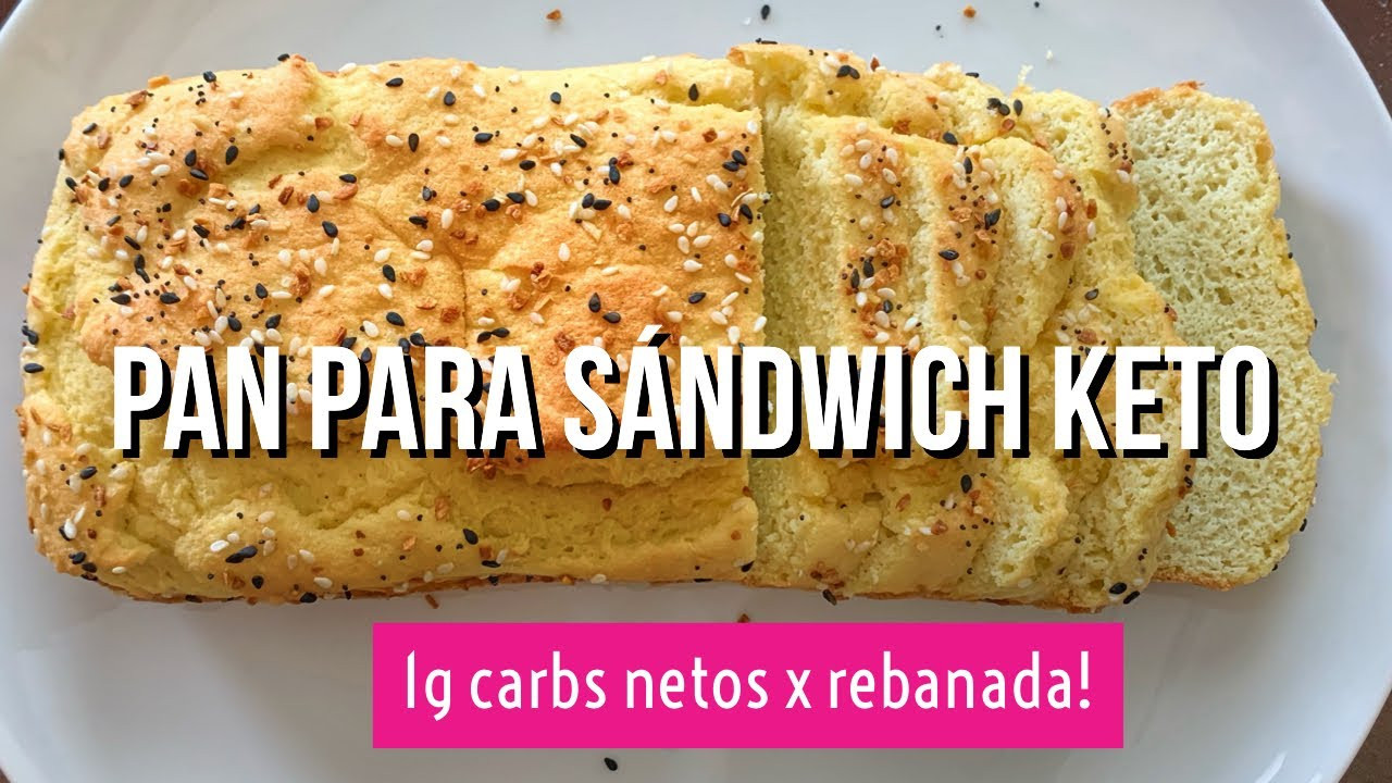 Pan Keto Videos
 PAN PARA SANDWICH KETO PAN CON HARINA DE COCO