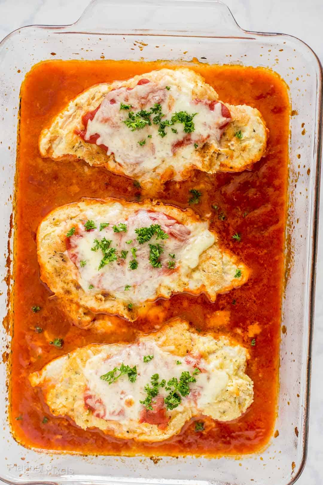 Parmesan Chicken Keto
 Keto Baked Chicken Parmesan Recipe Plating