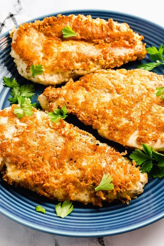 Parmesan Crusted Chicken Keto
 Keto Parmesan Crusted Chicken Breasts Green and Keto