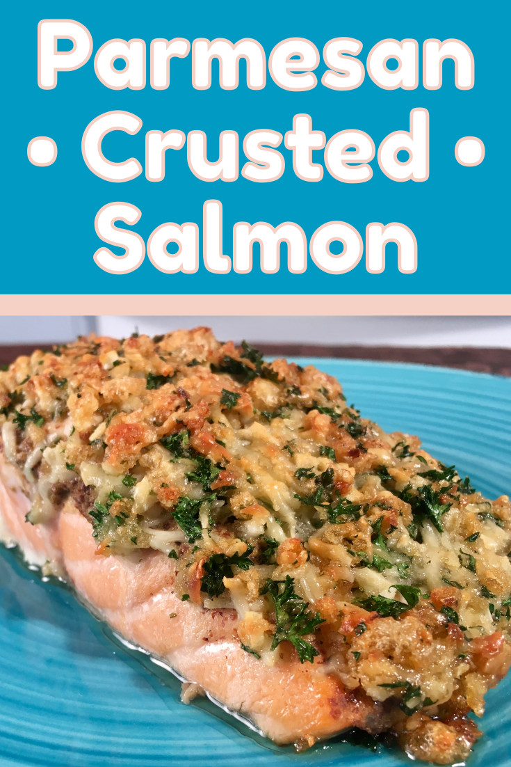 Parmesan Crusted Salmon Keto
 parmesan crusted salmon pin Keto Culinary