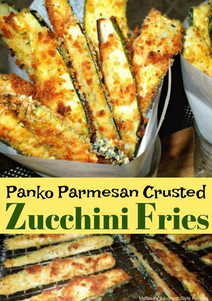 Parmesan Crusted Zucchini Keto
 Panko Parmesan Crusted Zucchini Fries