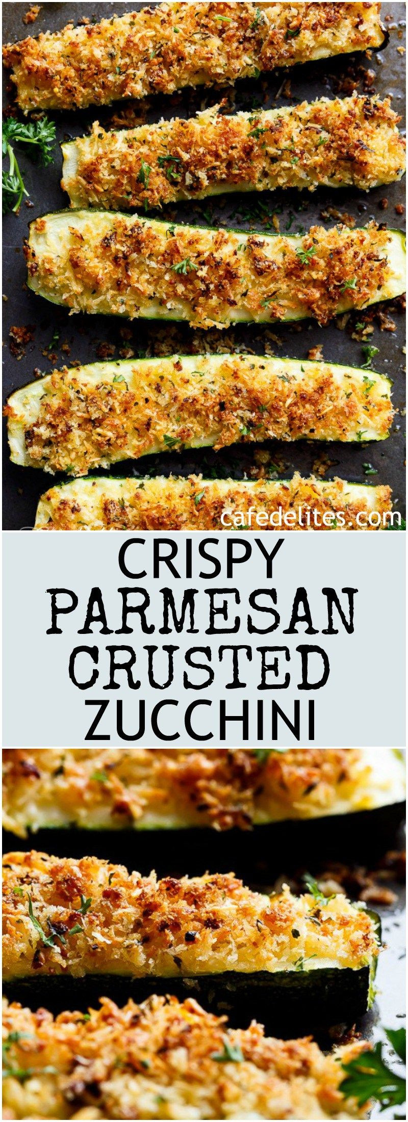 Parmesan Crusted Zucchini Keto
 Parmesan Crusted Zucchini are easy to make and are one of